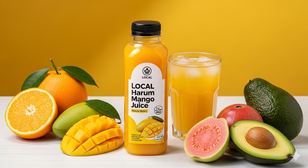 label kemasan jus buah