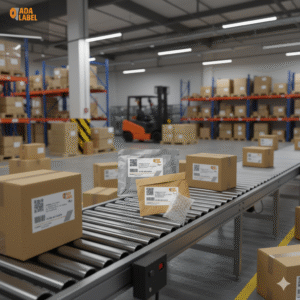 label logistik pabrik