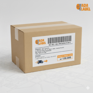 label logistik paket